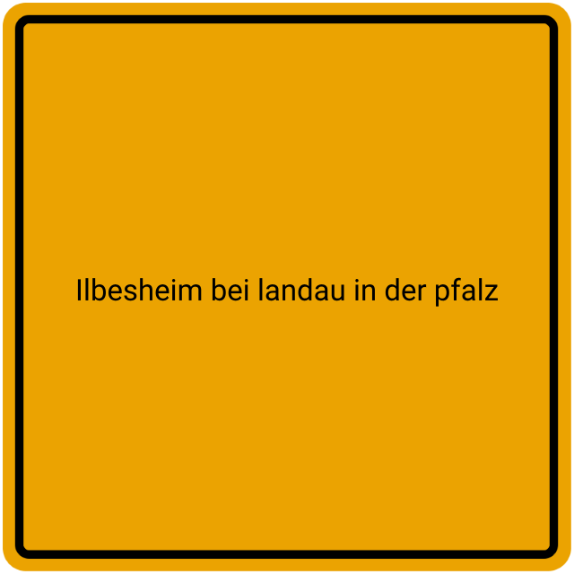 Meldebestätigung Ilbesheim bei Landau in der Pfalz